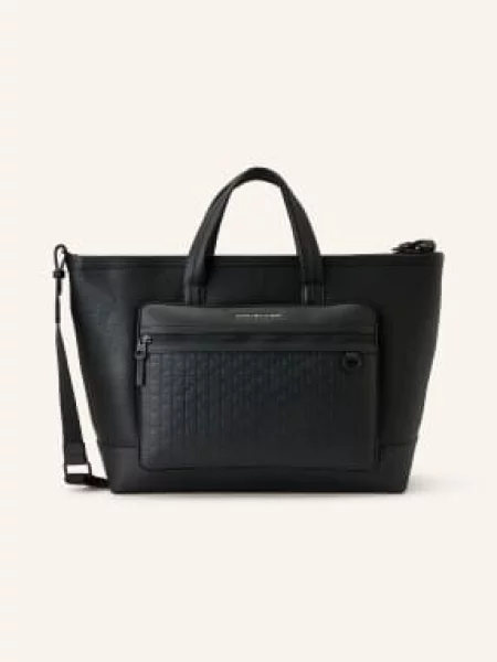 Tommy Hilfiger Víkendová Taška S Přihrádkou Na Notebook černá