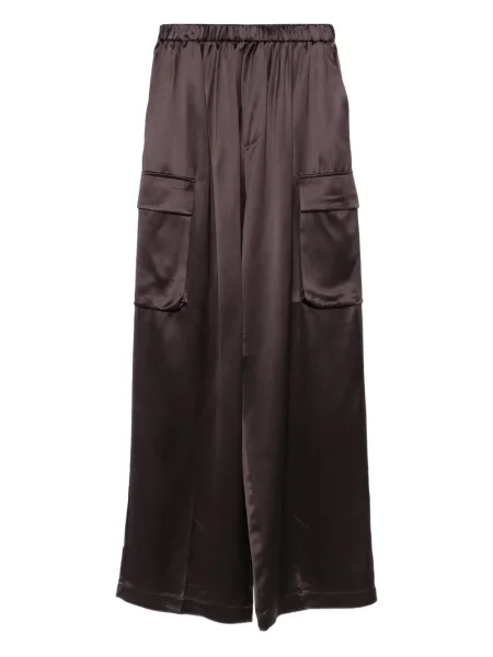 Pantaloni The Frankie Shop maro