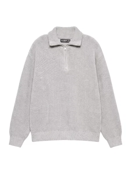 Pull&Bear Pulover siva