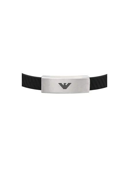 Emporio Armani bransoletka czarna