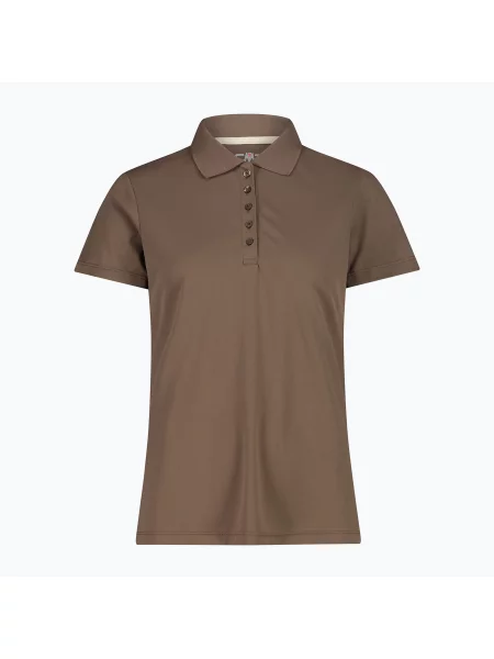 Tricou polo pentru femei CMP Polo toffee