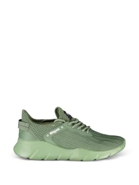 Fűzős kötött sneaker Blauer zöld