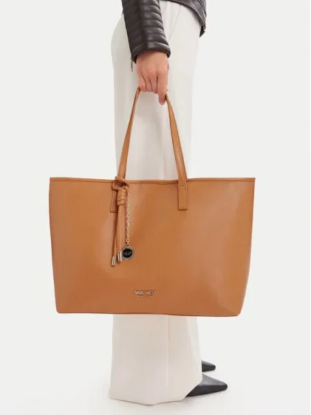 Torbica Nine West CEO-SILK Svijetlo smeđa