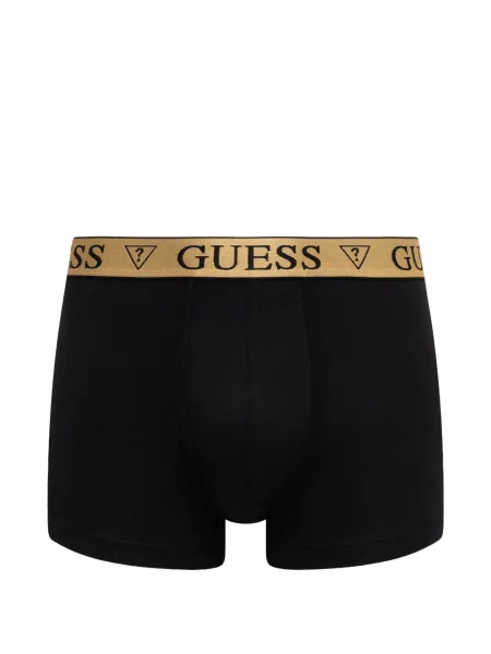 Boxeri Guess cu autograf negru
