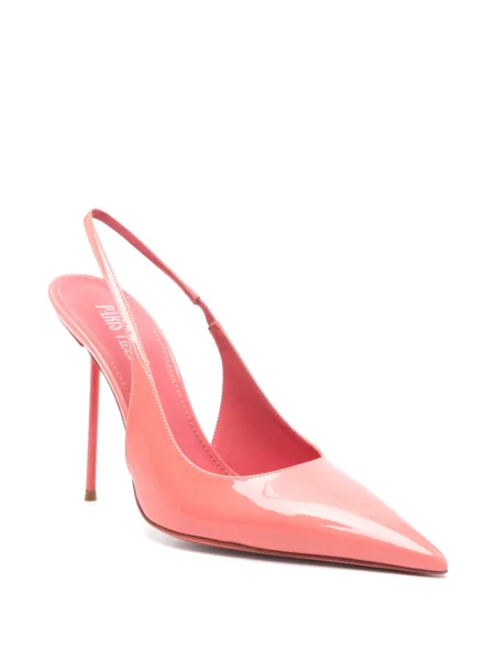 Pantofi cu toc Paris Texas slingback roz