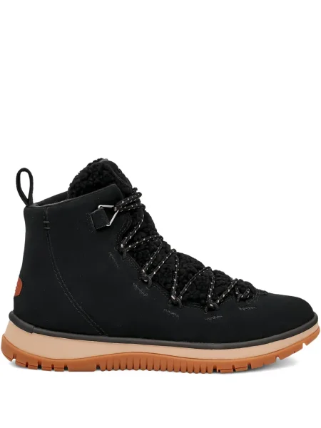 Botine Ugg din piele de căprioară negru