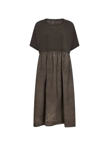 Rochie midi Uma Wang până la genunchi de costum maro