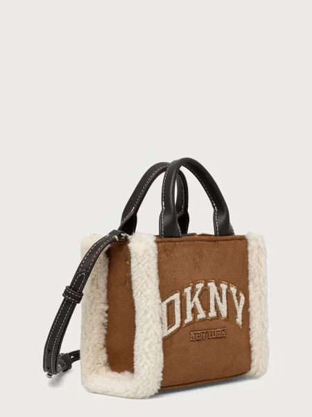 DKNY сумка крос-боді з імітації замші