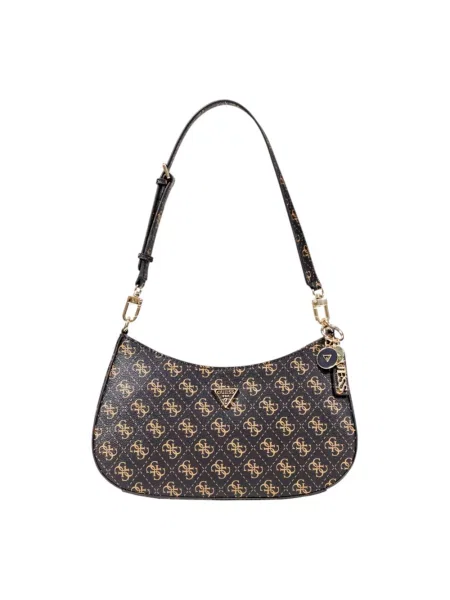 Guess torebka NOELLE brązowy