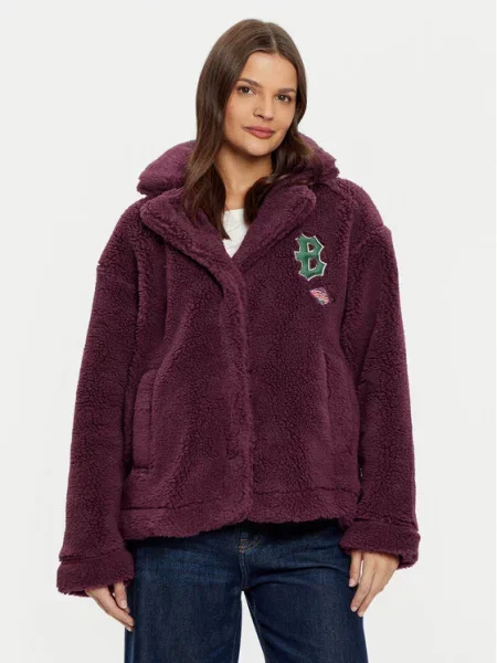 Billabong Демісезонна куртка Autumn Holidays Oversize бордовий