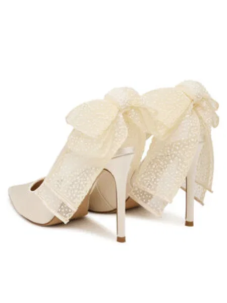 STEVE MADDEN Lodičky s otvorenou pätou Teacup-P šedobiela béžová