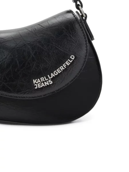 Чанта Karl Lagerfeld Jeans черно