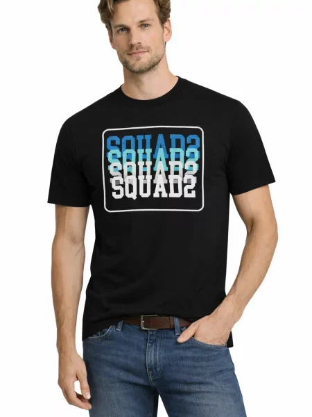 Majica Jumper s kratkimi rokavi črna