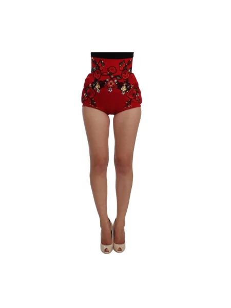 Lniane krótkie szorty Dolce And Gabbana
