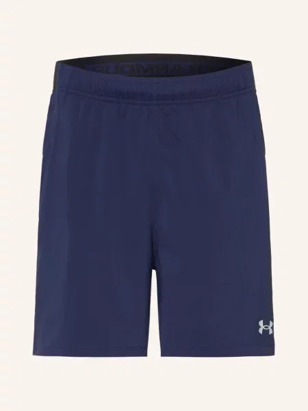 Under Armour Tréninkové Šortky Ua Vanish Woven tmavě modrá / světle šedá černá