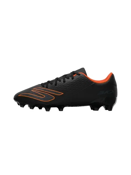 SKECHERS Ghete de fotbal CLUB albastru marin / portocaliu neon negru