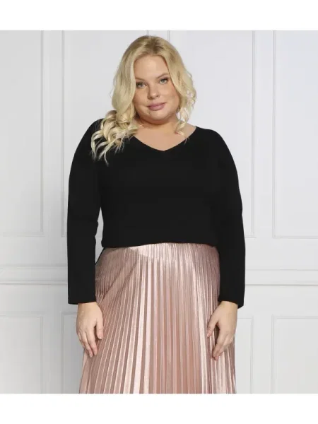 Persona by Marina Rinaldi Pulover VILMA plus size negru