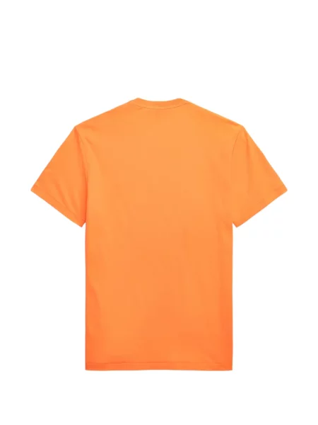 Tricou polo Polo Ralph Lauren cu autograf cu 5 buzunare în carouri gri