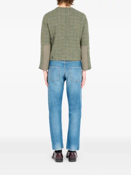 Cardigan Maison Margiela de lână verde
