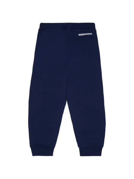 Spodnie dziecięce Dsquared2 niebieskie