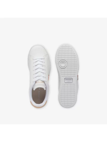 Lacoste Skórzane Sneakersy Carnaby Set biały