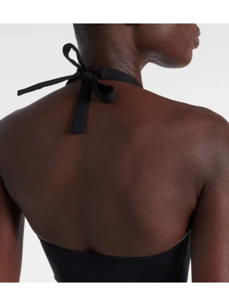 Costum de baie Eres cu gât halter negru