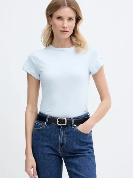 Tommy Hilfiger basic tričko modré