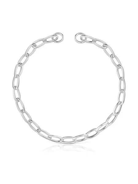 Сребърна гривна Tous Hold Oval