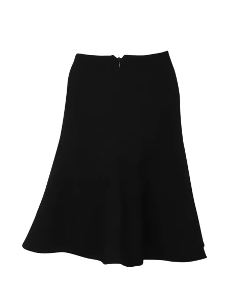 Fustă midi Temperley London de mătase negru