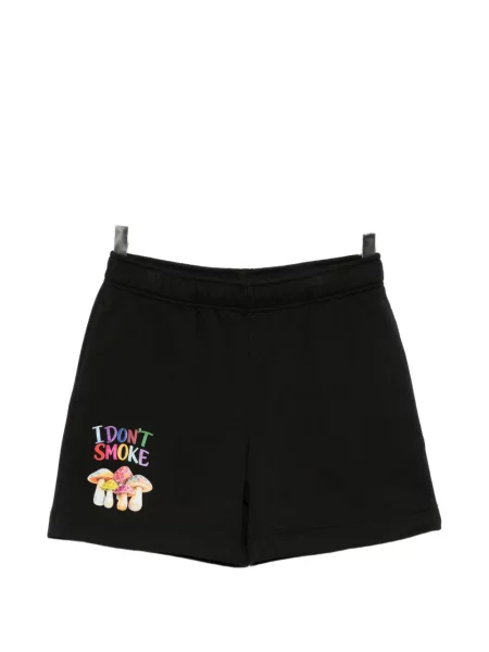 Pantaloni scurți Melt cu imagine negru