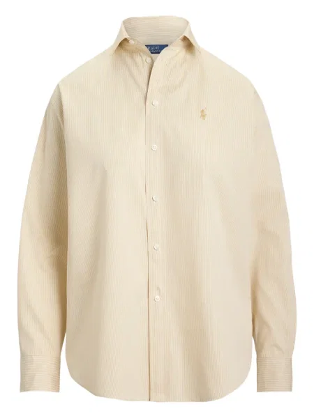 Μικρός πλεκτά σορτς Polo Ralph Lauren με κέντημα λευκό