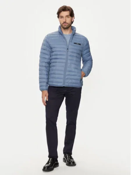 Calvin Klein Vatovaná bunda Tmavomodrá