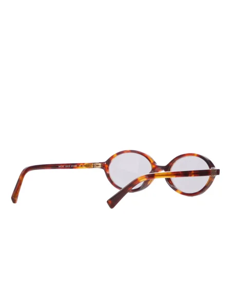 Ochelari de soare ovali Miu Miu maro