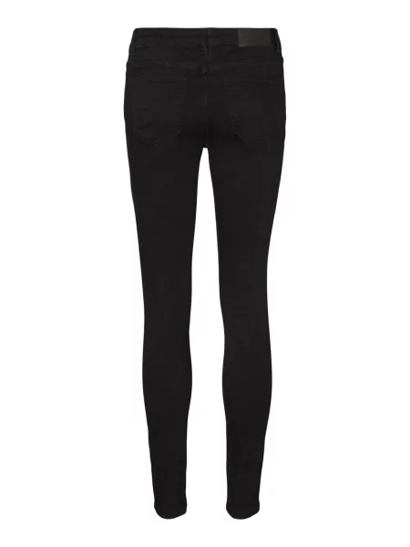 Noisy May Džinsai Skinny Fit juoda