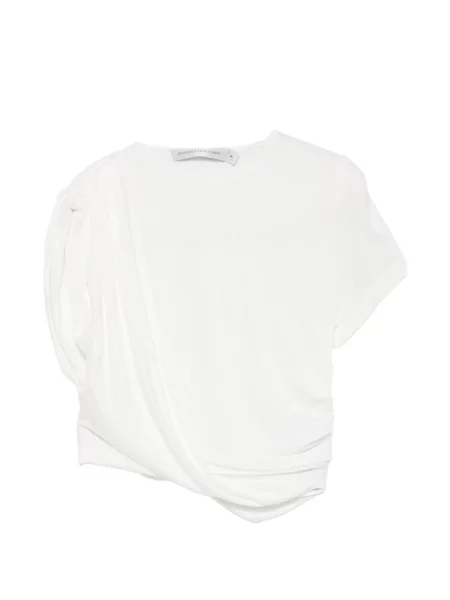 Drapírozott felső Christopher Esber fehér