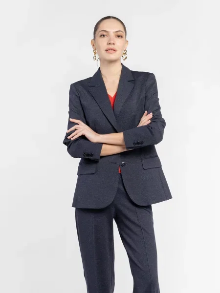 Жакет Arber віскоза/поліестер синій