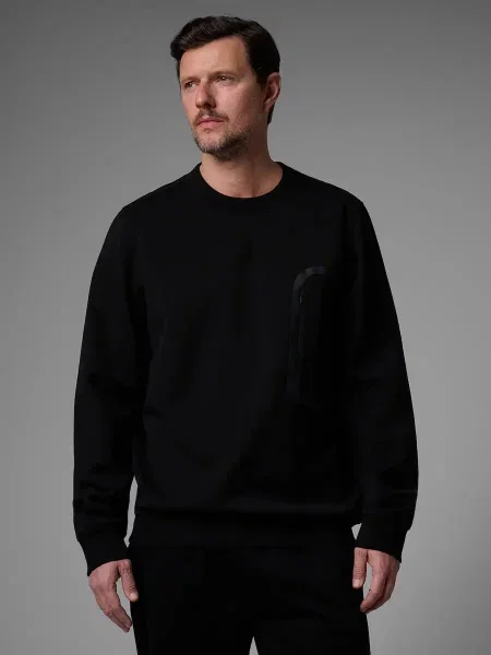 Bluza dresowa bez kaptura 4F x Robert Lewandowski 4F czarna