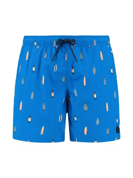 Shiwi Plavecké šortky Nate kobaltová modř / žlutá černá