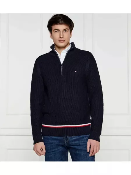 Tommy Hilfiger Kötött pulóver kék