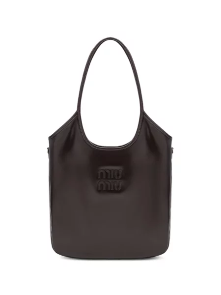 Geantă Miu Miu din piele maro