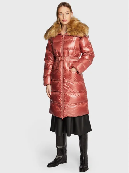 TWINSET Palton de iarnă roz