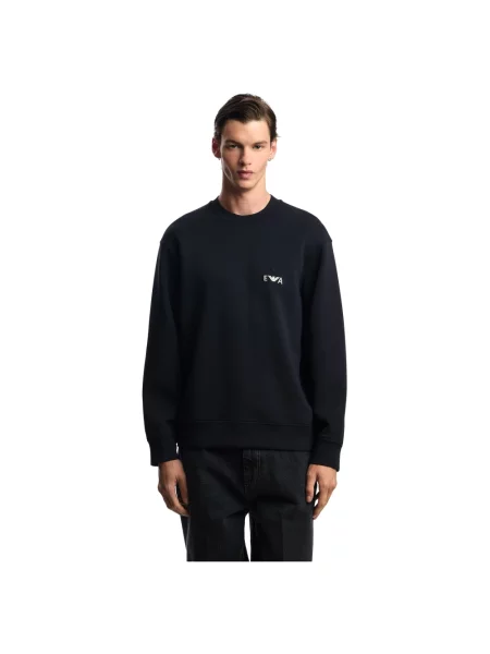 Bluza Emporio Armani niebieska