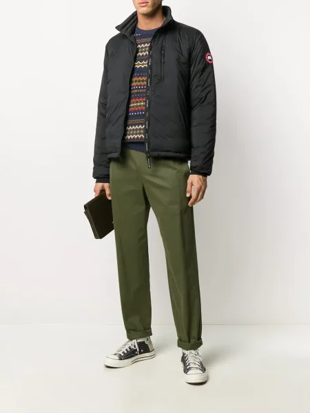 Pūkinė striukė Canada Goose juoda