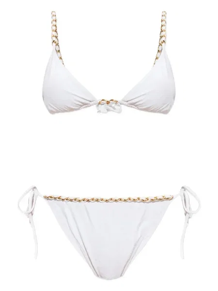 Bikini Balmain alb