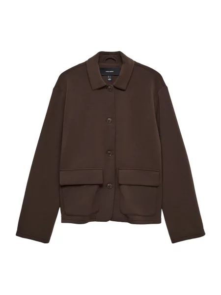 VERO MODA Geacă de primăvară-toamnă VMBellis închis maro