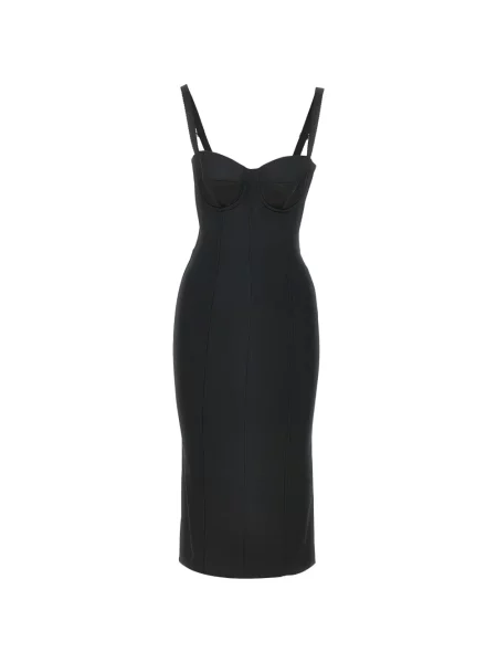 Rochie Dolce & Gabbana din satin negru
