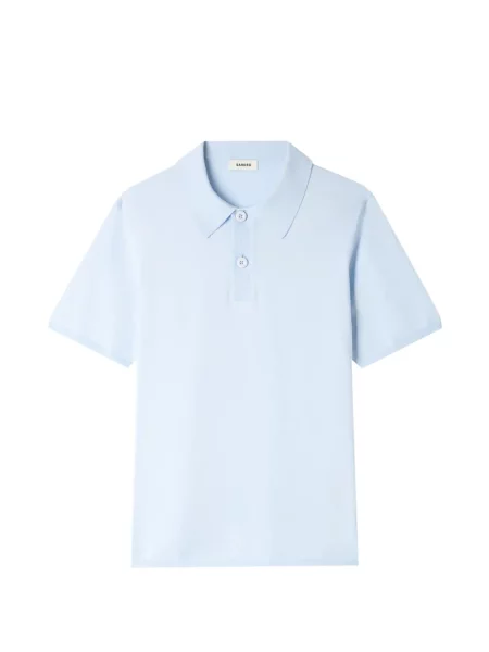 Scurt tricou polo Sandro albastru