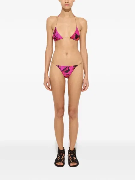 Bikini Pucci cu imagine roz