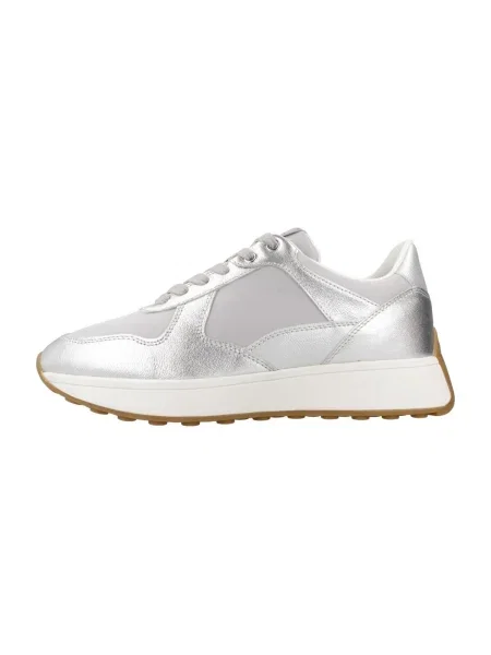 Pantofi Geox argintiu