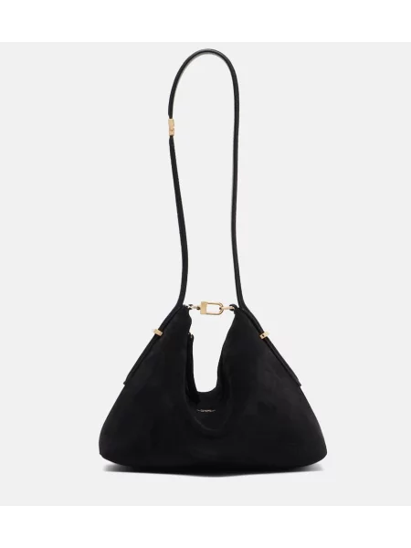 Geantă plic Toteme din piele negru